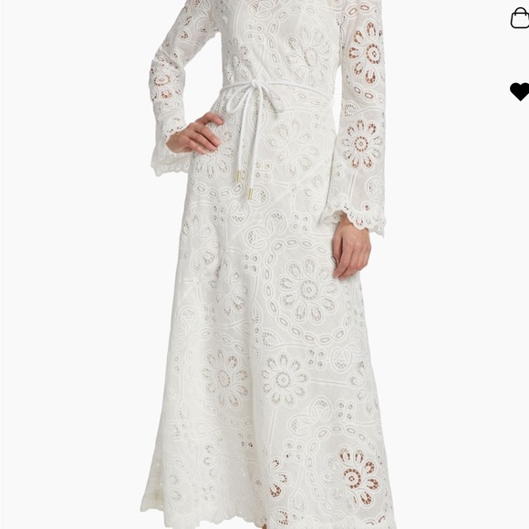 Zimmermann White Lace Maxi Dress Zimmermann White Lace Maxi Dress